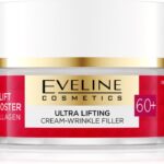 كريم الوجه من إيفلين كوزمتكس 60+ لتجديد البشرة الناضجة، ترطيب مكثف وتقليل التجاعيد مع الكولاجين وفيتامين C، عبوة 50 مل.