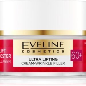 كريم الوجه من إيفلين كوزمتكس 60+ لتجديد البشرة الناضجة، ترطيب مكثف وتقليل التجاعيد مع الكولاجين وفيتامين C، عبوة 50 مل.