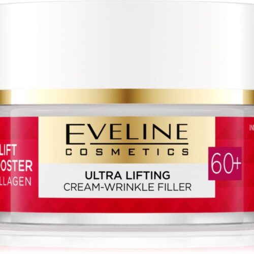 كريم الوجه من إيفلين كوزمتكس 60+ لتجديد البشرة الناضجة، ترطيب مكثف وتقليل التجاعيد مع الكولاجين وفيتامين C، عبوة 50 مل.